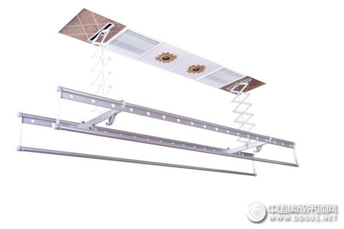 今頂全嵌入式集成晾衣機(jī)，從此不再“凸物”