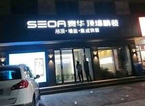 賽華頂墻精裝浙江嵊州專賣店