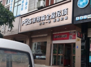 派格森全屋吊頂浙江永康專賣店