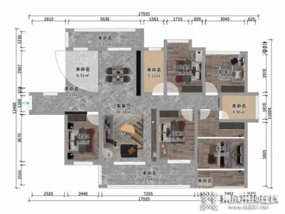 來斯奧家裝案例：大板美學(xué)·輕奢風(fēng)格的多